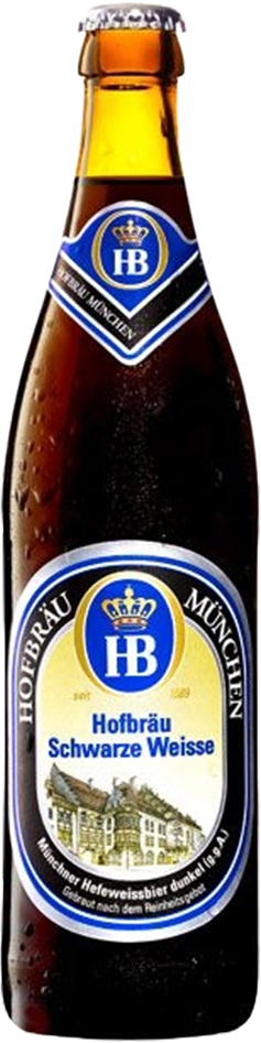 Hofbräu Schwarze Weisse 5.1% - 20 x 50 cl MW