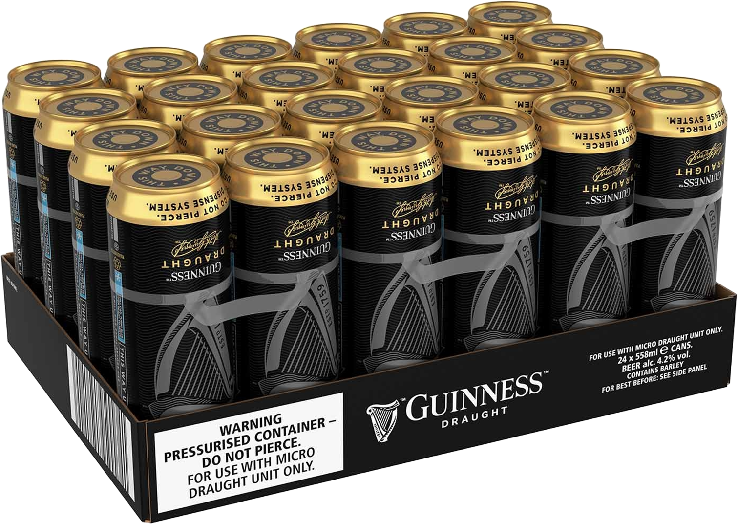 Guinness Micro Draught Tray