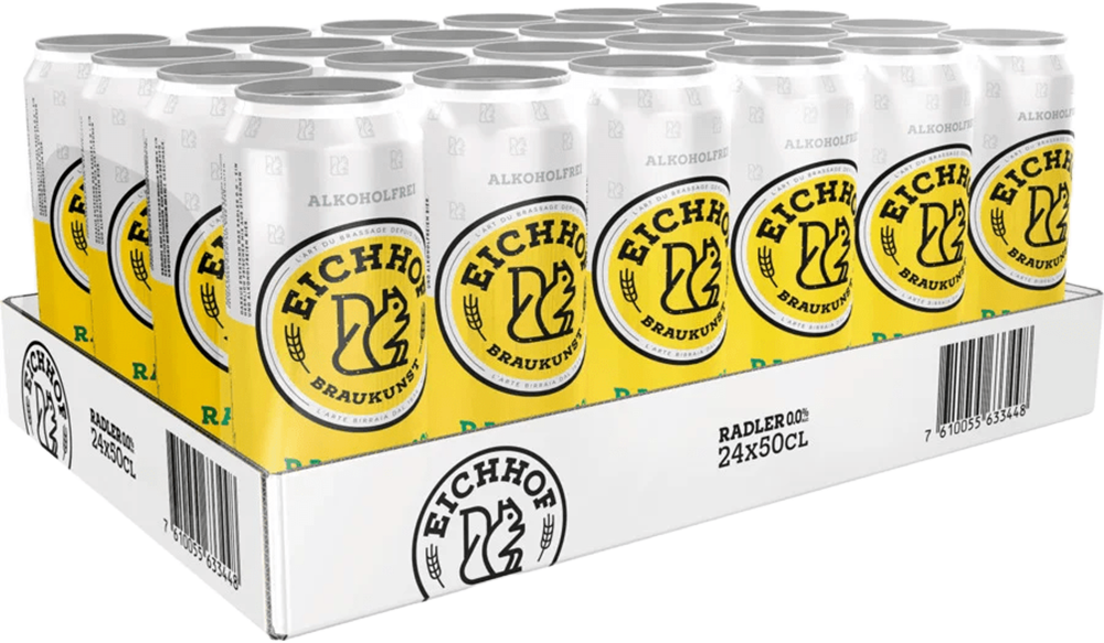 Eichhof Radler Alkoholfrei 24er Tray