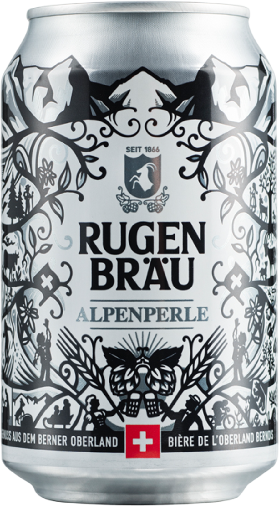 Rugenbräu Alpenperle 4.8% - 33 cl Dose