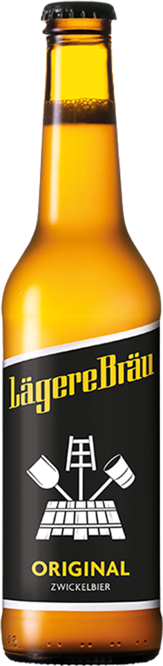 Lägere Bräu Original Zwickel 5.2% - 24 x 33 cl