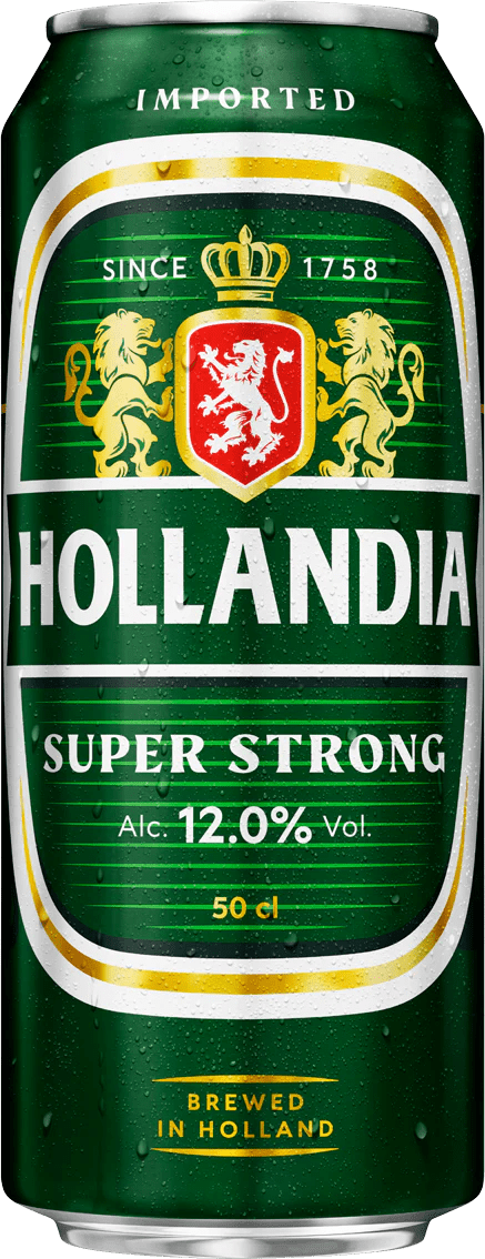 Hollandia Super Strong 11.9% - 50 cl Dose