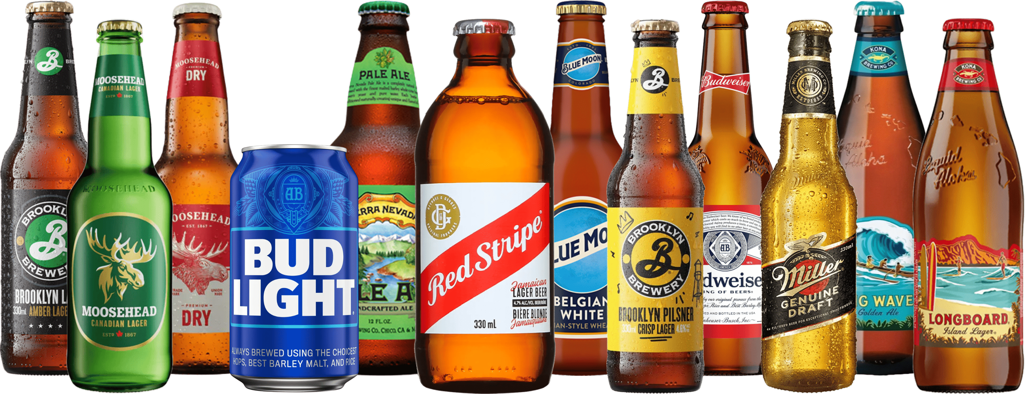 Amerika XXL Probierset - 24 x 33 cl