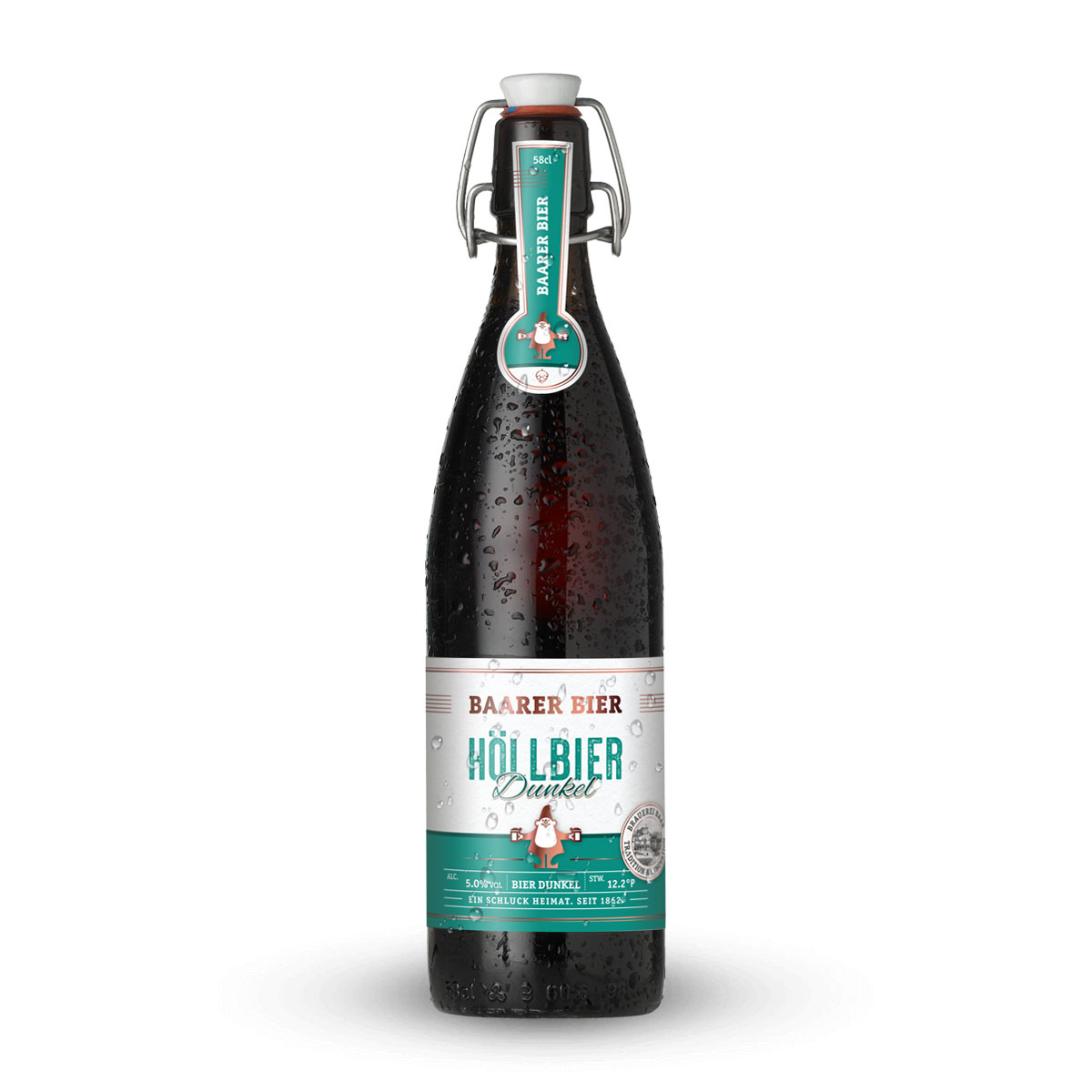 Baarer Höllbier Dunkel 5% Vol 15 x 58 cl MW