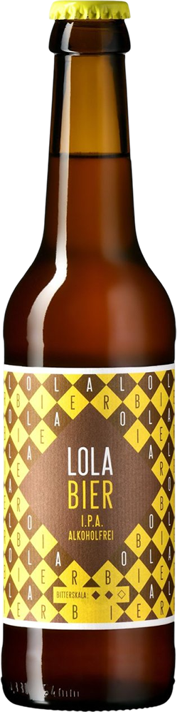 LOLA Bier IPA Alkoholfrei - 24 x 33 cl MW
