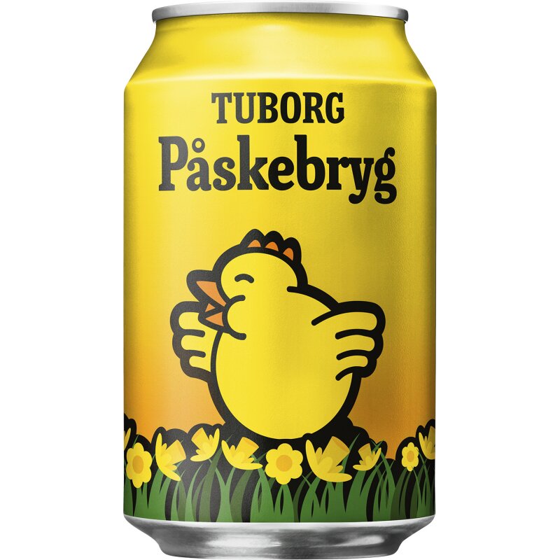 Tuborg Paskebryg Osterbier 5,4% -24 x 33 cl Dose ( nur im Frühling erhältlich )