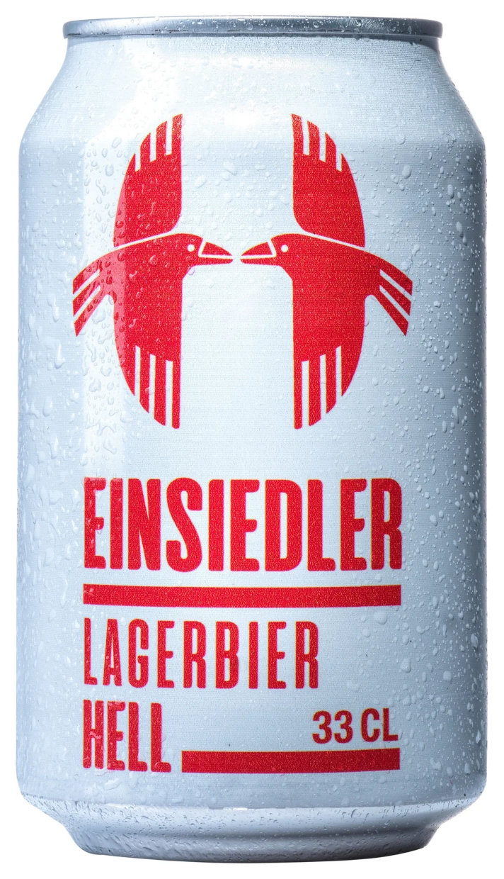 Einsiedler Lager 4,8% - 24 x 33 cl Dose