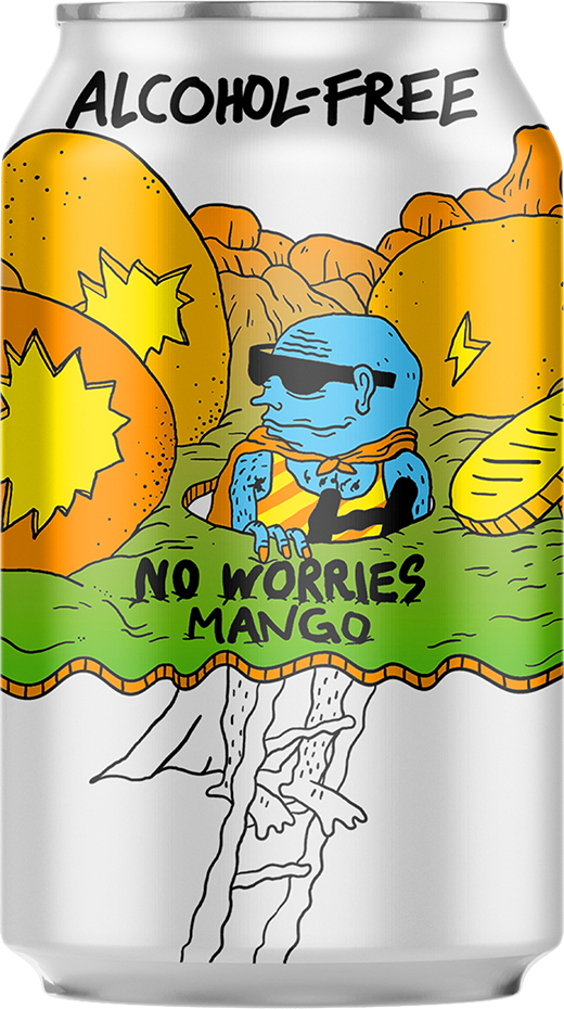 Lervig No Worries Mango Alkoholfrei - 24 x 33 cl Dose