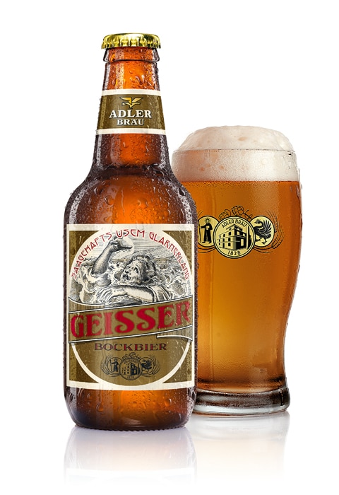 Adler Bräu Geisser Bockbier 6,5% Vol. 24 x 29 cl ( erhältlich Oktober - Februar )