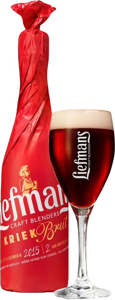 Liefmans Kriek Brut 75 cl mit Glas
