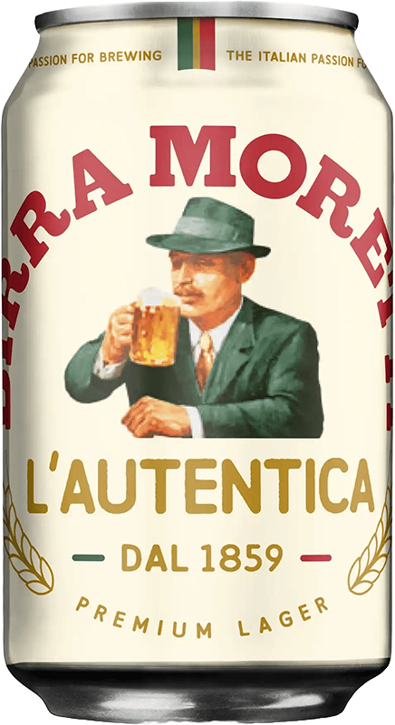 Birra Moretti Lager 4.6% - 6 x 33 cl Dose