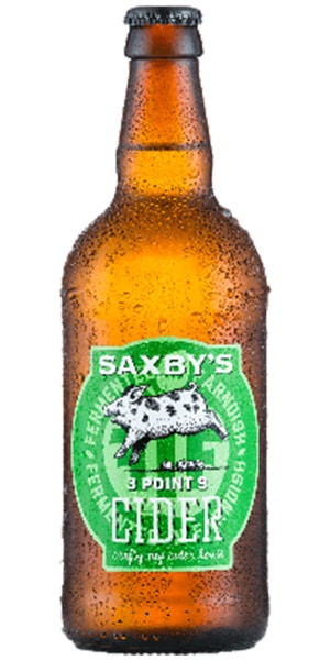 Saxby's 3 Point 9 Cider 3.9% - 12 x 50 cl