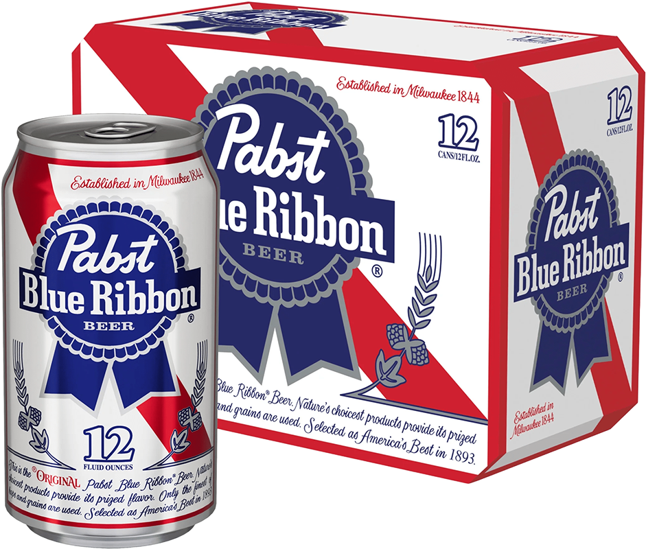Pabst Blue Ribbon 12er Tray Dose