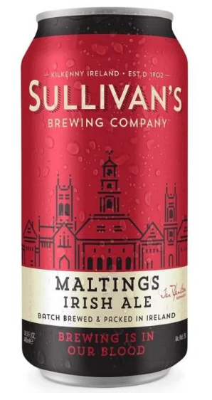 Sullivan's Maltings Irish Red Ale 5% - 24 x 44 cl Dose