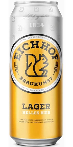 Eichhof Lager 4.8% - 6 x 50 cl Dose
