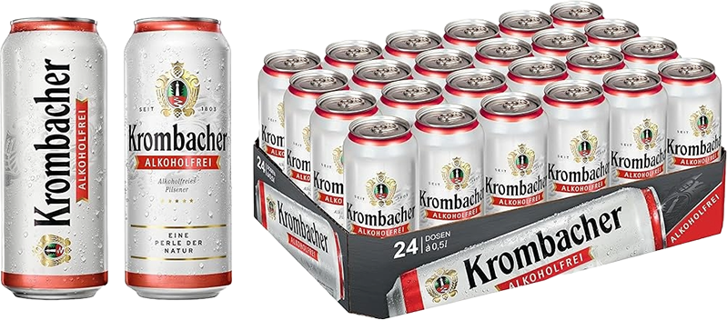 Krombacher Pils Alkoholfrei 24er Tray