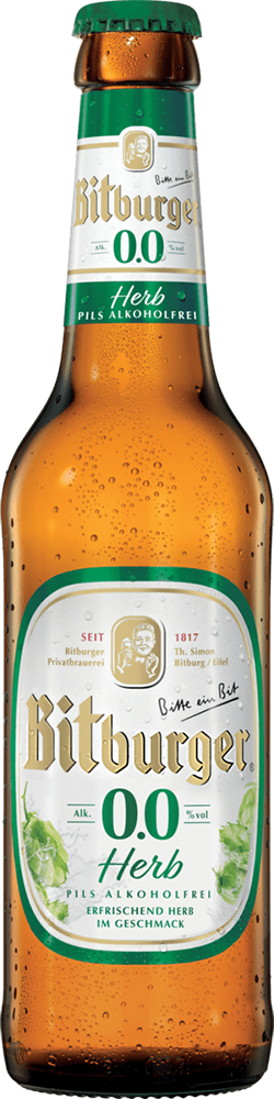 Bitburger Pils Herb Alkoholfrei - 24 x 33 cl