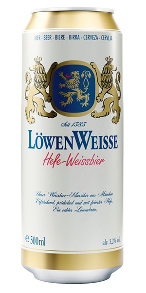 Löwenbräu München Weisse 5.2% - 24 x 50 cl Dose