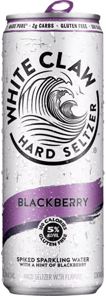 White Claw Hard Seltzer Black Cherry 5% - 35.5 cl Dose