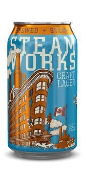 Steamworks Craft Lager 5,0% - 24 x 36 cl