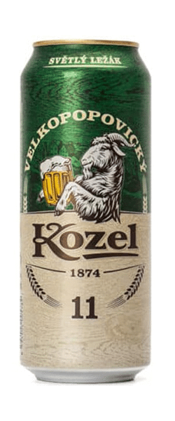 Kozel Lager 11° 4.6% - 24 x 50 cl Dose ( lieferbar ab Mitte Oktober 2025 )