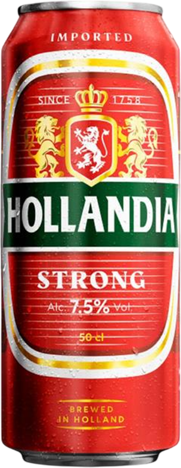 Hollandia Strong 7.5% - 50 cl Dose