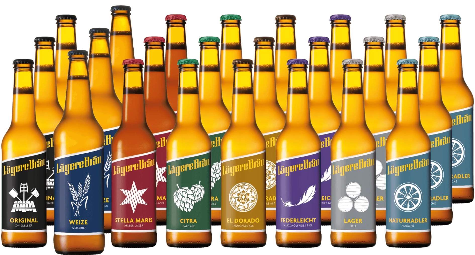 Lägere Bräu Degu Pack Maxi - 24 x 33 cl