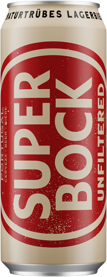 Super Bock Unfiltered 4.7% - 24 x 50 cl Dose