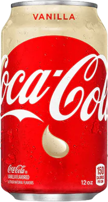Coca Cola Vanille USA - 35.5 cl Dose