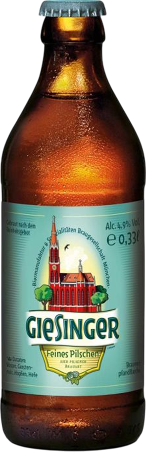 Giesinger Feines Pilschen 5.3% - 20 x 33 cl MW