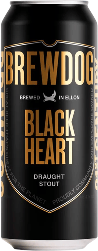 BrewDog Black Heart 4.1% - 44 cl Dose