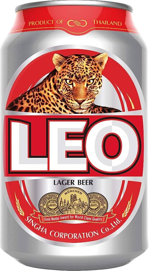 Leo Lager 5% - 33 cl Dose