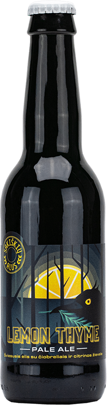 Sakiškių alus Lemon Thyme 4,7% - 12 x 33 cl