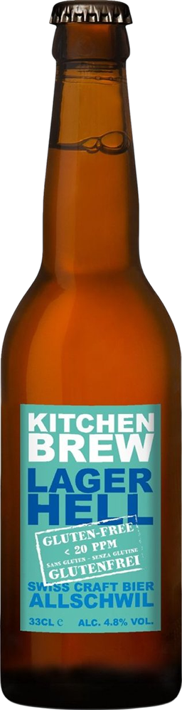 Kitchen Brew Lager Glutenfrei 4.8% - 24 x 33 cl