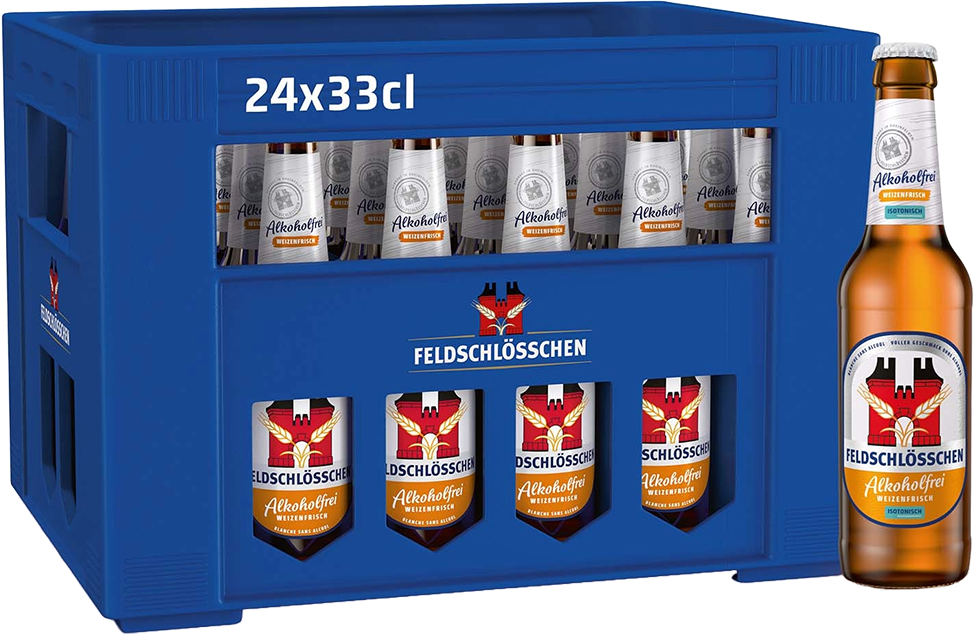 Feldschlsschen Weizenfrisch Alkoholfrei Harasse