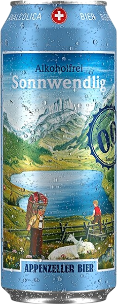 Appenzeller Sonnwendlig Alkoholfrei - 6 x 50 cl Dose