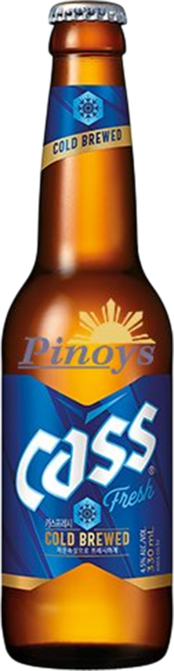 Cass Fresh Lager 4.5% - 24 x 33 cl