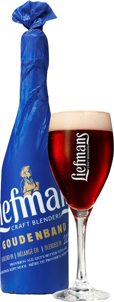 Liefmans Goudenband mit Glas