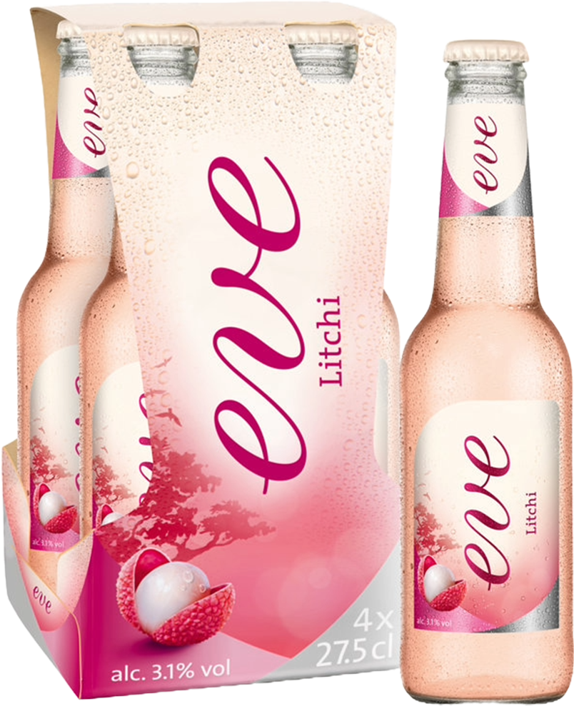 Eve Litchi 4er Tray 27.5 cl