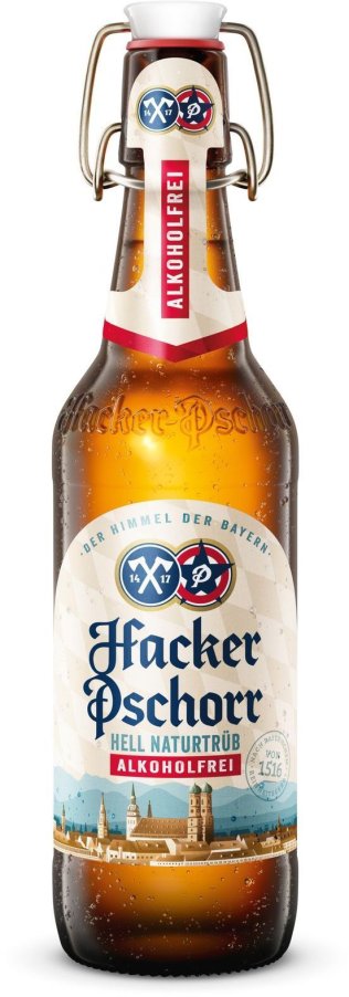 Hacker Pschorr Hell Naturtrüb alkoholfrei - 20 x 50 cl MW