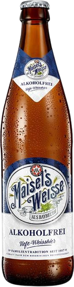 Maisel's Weisse Hefe-Weissbier Alkoholfrei - 20 x 50 cl MW