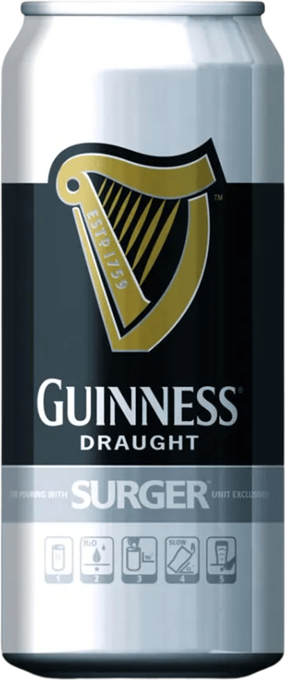 Guinness Draught Stout Surger 4.1% - 24 x 52 cl Dose