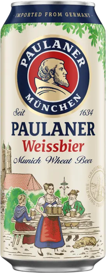 Paulaner Hefe Weissbier 5.5% - 24 x 50 cl Dose