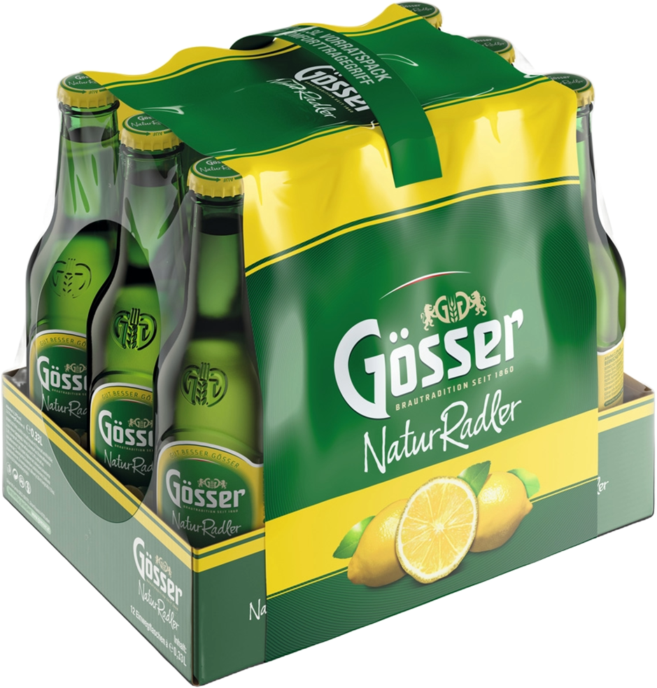 Gsser NaturRadler 12er Tray