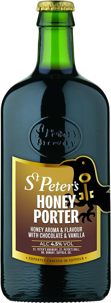 St. Peters Honey Porter 4.5% - 12 x 50 cl