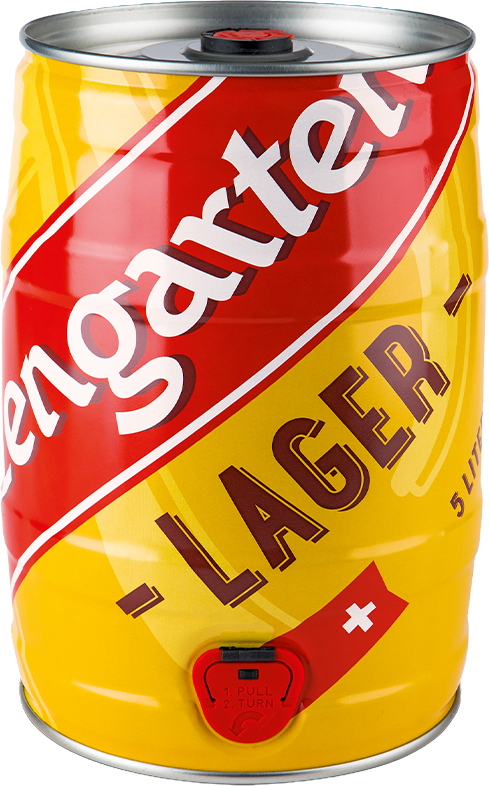 Schützengarten Lager Hell Partyfass 4.8% - 5 Liter