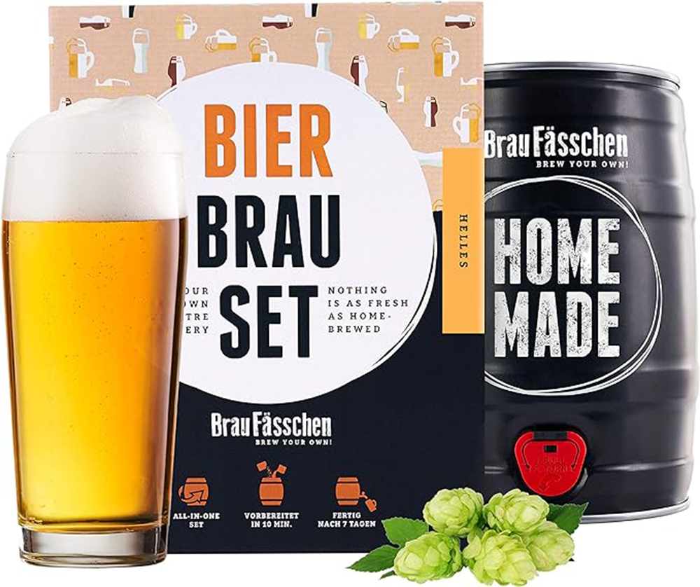 Bierbrauset Braufässchen Hell / Lager 5 Liter