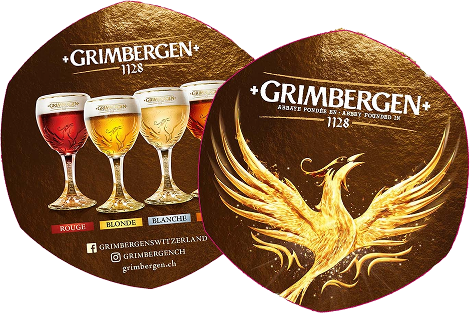 Grimbergen Bierdeckel - 100 Stk.