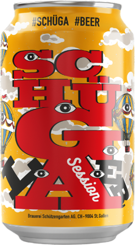 Schützengarten Session Lager 3.8% - 6 x 33 cl Dose