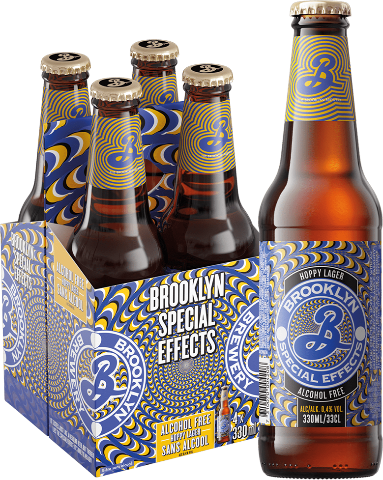 Brooklyn Special Effects Hoppy Lager Alkoholfrei 4er Tray